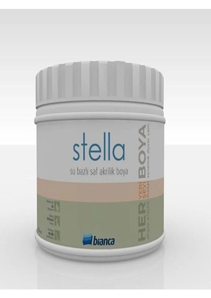 Bianca Stella Dönüşüm Boyası 0.5 Lt Antrasit Gri