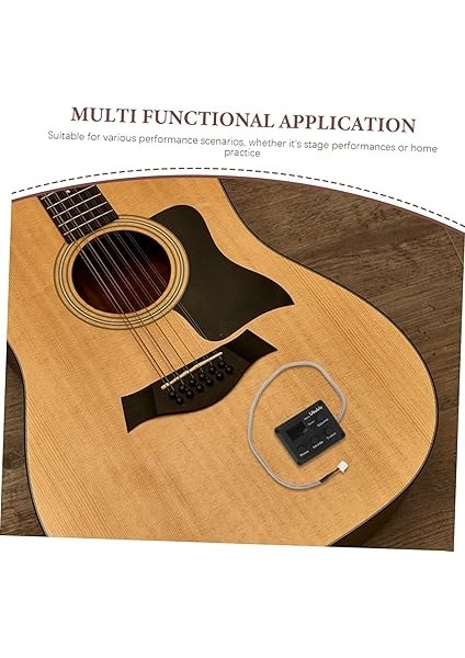 Toplamak Folk Gitar Manyetikleri Ukulele Pikap Gitar Preamp Pikap Gitar Pikap Müzik Aleti Pikap Gitar Için Pikap Gitar Için Ekolayzır Metal Siyah modelleri