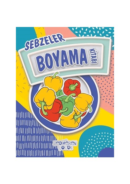 Sebzeler Boyama Kitabı