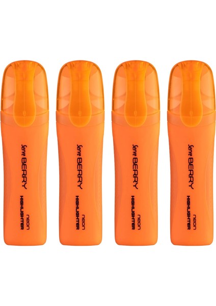 Berry Fosforlu Turuncu 4lu Set