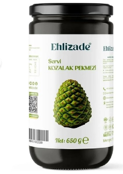 Ehlizade Servi Kozalak Pekmezi 650 Gram