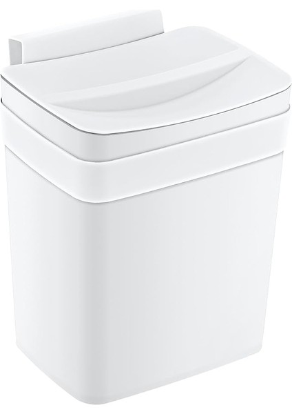 Soft Askılı Çöp Kutusu 8,5 Lt Beyaz