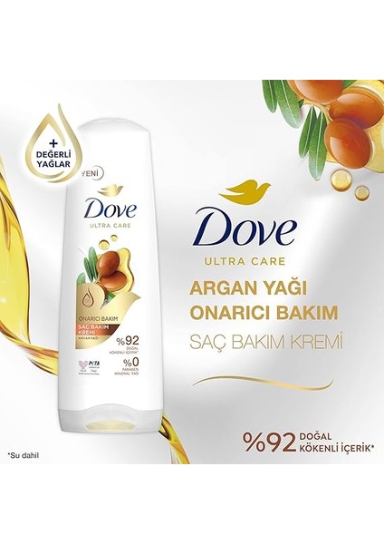 Ultra Care Saç Bakım Kremi Onarıcı Bakım Argan Yağı 350 ml modelleri