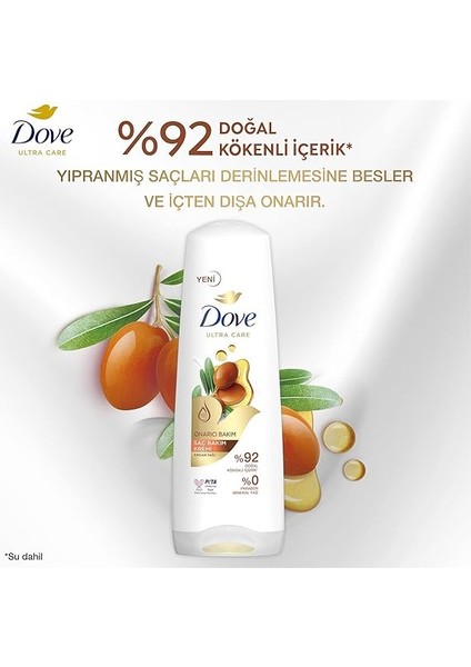 Ultra Care Saç Bakım Kremi Onarıcı Bakım Argan Yağı 350 ml fırsatları
