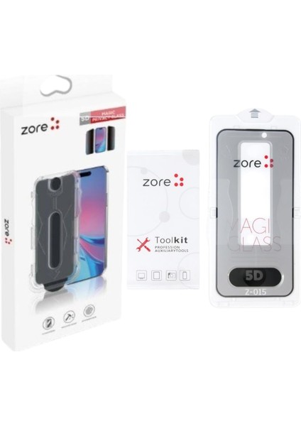 16 Pro Max ile Uyumlu Süper Privacy Film – Uygulama Aparatlı, Kolay Kurulumlu, Görüş Açısı Korumalı Ekran Koruyucu