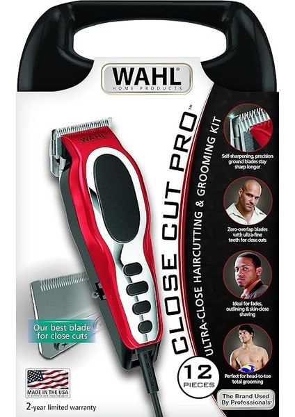 Close Cut Pro (Kırmızı) Saç Kesme Makinesi modelleri