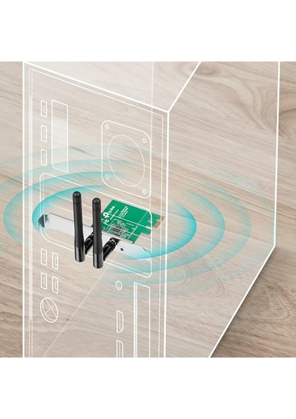 300MBPS 2 Ant Kablosz Pcıe Kart fırsatları