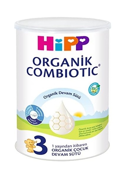 Hipp 3 Organik Combiotic Devam Sütü 350 gr