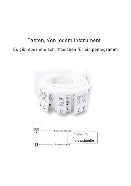 Başlayanlar Için Piyano Kılavuzu, Çıkarılabilir Piyano Klavyesi Nota Etiketleri, 88 Tuş Için, Tam Boy, Silikon, Tekrar Kullanılabilir, Çıkartma Gerekmez, Kutu ile Birlikte Gelir fiyatları