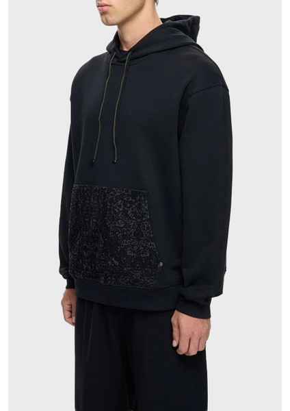 Pamuklu Regular Fit Kapüşonlu Sweat Erkek Sweat LB25FWCLAMUHD