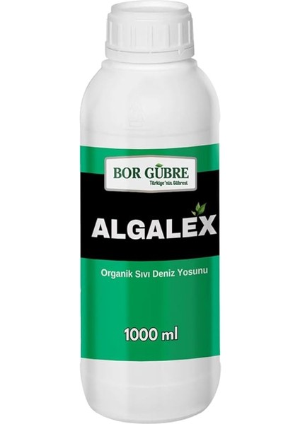 Deniz Yosunu Içeren Organik Sıvı GÜBRE-ALGALEX-1000ML(FABRIKADAN Halka Üretim Zinciri)