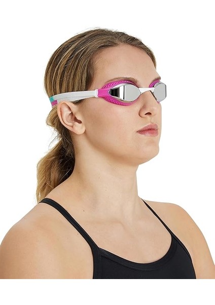 Airspeed Mirror Buğu Önleyici Üniseks Yarışma Yüzücü Gözlüğü, Yetişkinler Için, Geniş Camlı Yüzme Gözlüğü, Uv Koruması, 3 Değiştirilebilir Burun Geçişi, Hava Seals Contaları fiyatları