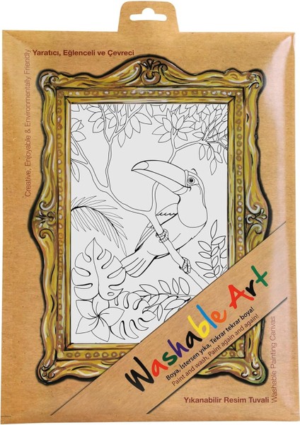 Çocuk Mat -Washable Art - Orman