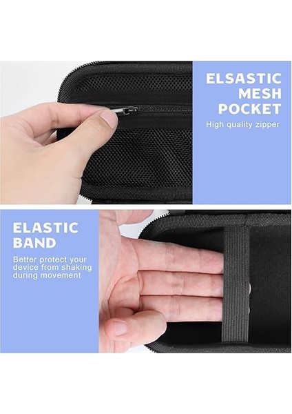 Nıımbot D11 D110 ile Uyumlu Sert Kılıf Etiket Yazıcısı Taşıma Çantası Phomemo D30 D35 Için Uygun, Etiket Kağıdı ve Şarj Kablosu Için Su Geçirmez ve Çarpışma Önleyici Saklama Kutusu indirimleri