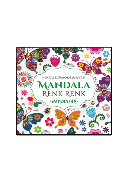 Mandala Renk Renk Hayvanlar