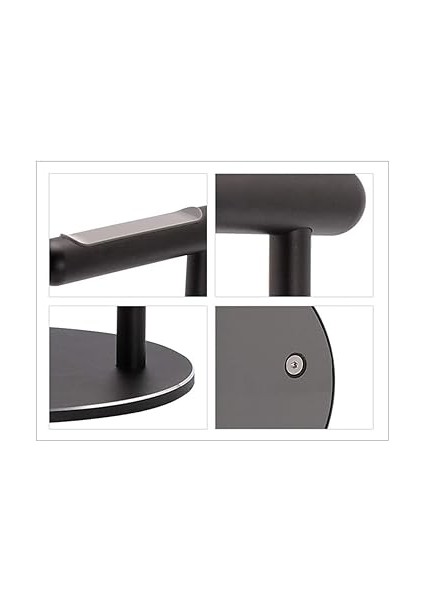 Pc Aksesuarları Için Kaymaz Silikon Tabanlı Alüminyum Kulaklık Standı fırsatları