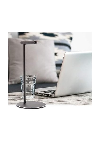 Pc Aksesuarları Için Kaymaz Silikon Tabanlı Alüminyum Kulaklık Standı indirimleri