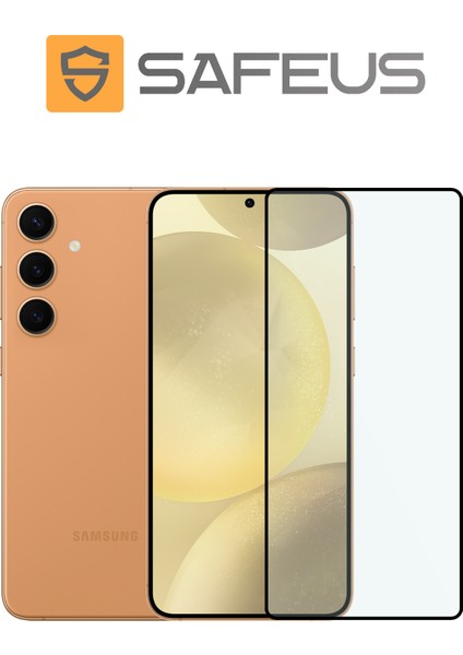 Samsung S24 Plus Tam Kaplayan Parmak Izi Bırakmayan Safir Ekran Koruyucu Cam