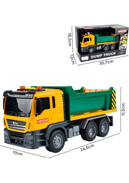 Sesli Işıklı Pilli Damperli Oyuncak Harfiyat Kamyonu fırsatları