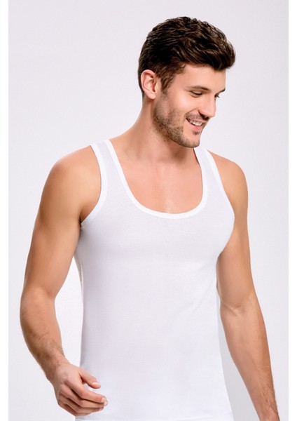 Erkek %50 Pamuk-%50 Modal Klasik Beyaz&siyah 2'li Atlet W2IK1L1KK2E.2LI fiyatları