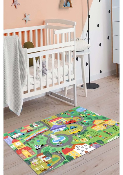 Yeni Desen Yıkanabilir Kaymaz Tabanlı Bohem Tarz Dijital Baskı Salon Halısı, Yumuşak Dokulu Lüks Halı Modeli ve 40 x 60 Yeşil Renk Dikdörtgen Halı fiyatları