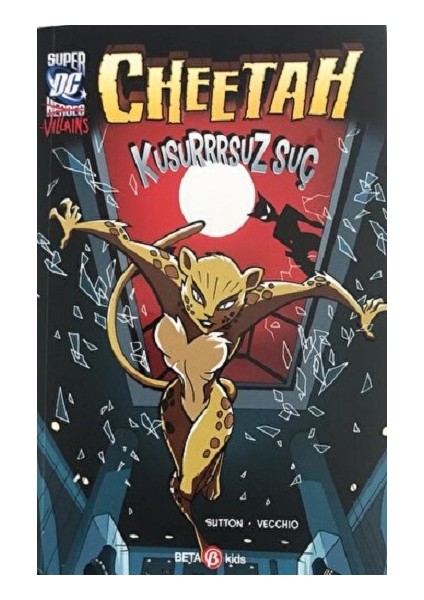 Dc Super Vıllaıns Cheetah Kusurrrsuz Suç