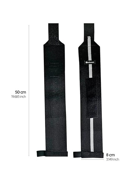 Ağırlık Destek Bilekliği Güç Bileklik Ağırlık Kaldırma Için Bilek Kayışları Fitness Ağırlık Bilek Bandajı 2 Adet Siyah/açık Gri modelleri