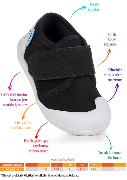 Catly Cırtlı Kız Bebek Ilk Adım Ortopedik Günlük Ayakkabı fiyatları