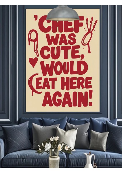 Müşteri Memnuniyeti Sözü Veren Komik Yazı Dekoratif Kanvas - Mdf Ahşap Tablo fırsatları