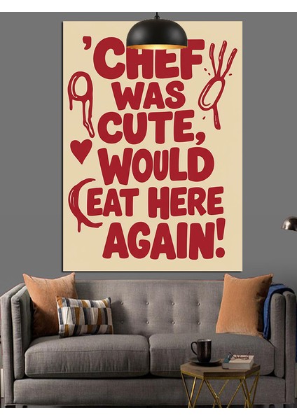 Müşteri Memnuniyeti Sözü Veren Komik Yazı Dekoratif Kanvas - Mdf Ahşap Tablo indirimleri