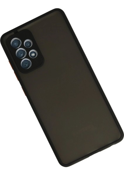 Samsung Galaxy A52 Kılıf Montreal Silikon Kapak - Siyah