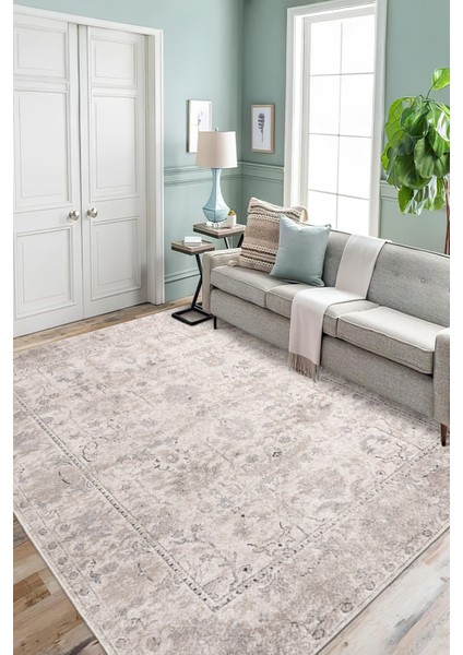 Yeni Desen Yıkanabilir Kaymaz Tabanlı Bohem Tarz Dijital Baskı Salon Halısı, Yumuşak Dokulu Lüks Halı Modeli ve 40 x 60 Bej Renk Dikdörtgen Halı modelleri