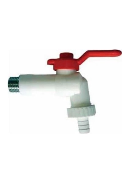 Bahçe Muslugu 1/2 Küresel Vana Plastik Musluk (2 Adet) fiyatları