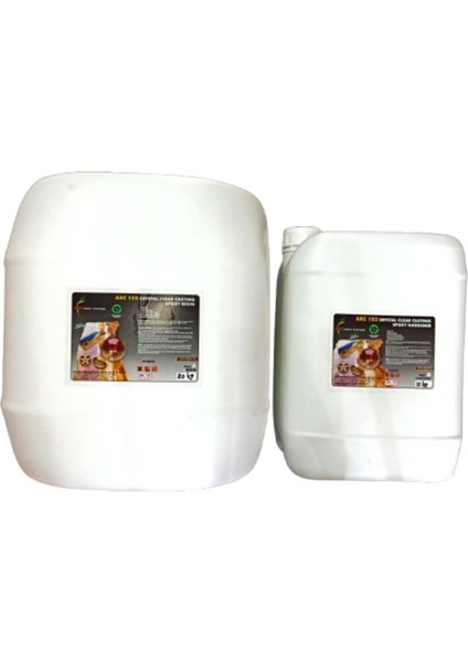 Epoksi Reçine Ultra Şeffaf Hobi Epoksi Seti ARC105 30 kg Set