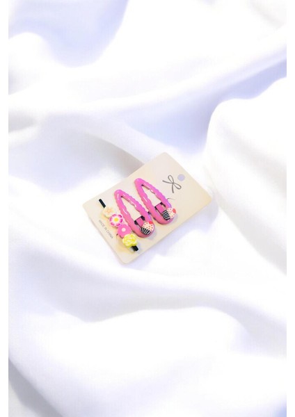 Çocuk Figürlü 5 cm 2 Çıtçıt 1 Adet Tel Toka Seti modelleri