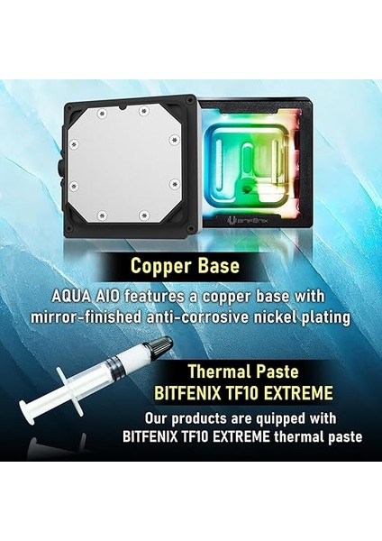 AIO-240-BB27A-RP240MM Sıvı Soğutma Sıyah indirimleri