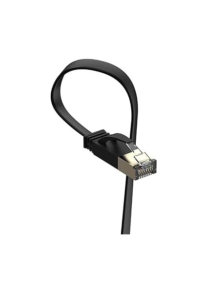 - Cat7 U/ftp Düz Ethernet Ağ Kablosu, 600MHZ, 10GBPS, RJ45, 3 Metre Uzunluk, Siyah modelleri