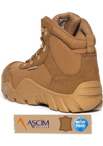 Outdoor Unisex Su Geçirmez Süet Deri Dört Mevsim Bot