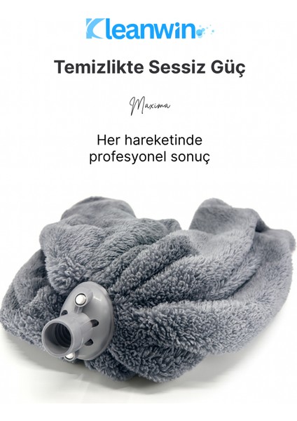 Maxima Gri Mega Boy Mikrofiber Havlu Mop Ucu – Yer Silme Mopu, Iz Bırakmayan Temizlik Mopu fırsatları