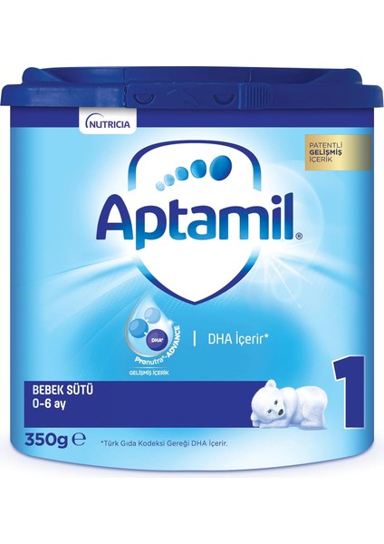 Aptamil 1 Bebek Sütü 350 G 0-6 Ay Akıllı Kutu fiyatları