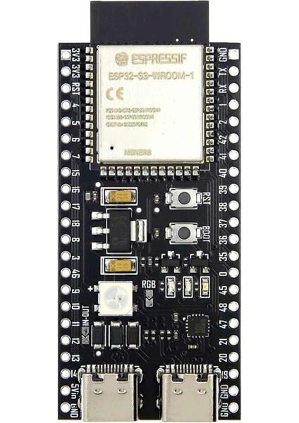 ESP32 ESP32-S3 Wifi+Bluetooth Iot Çift Tip-C Geliştirme Kartı Çekirdek Kartı ESP32-DEVKITC-1 Geliştirme Kartı