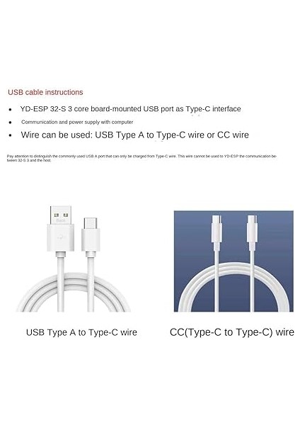 ESP32 ESP32-S3 Wifi+Bluetooth Iot Çift Tip-C Geliştirme Kartı Çekirdek Kartı ESP32-DEVKITC-1 Geliştirme Kartı modelleri