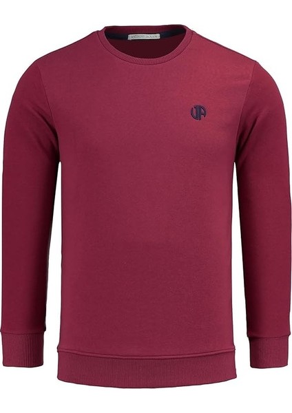 Erkek Basic Logo Sweatshirt Nova