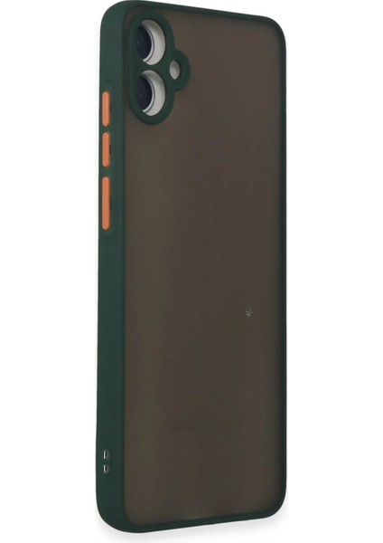 Samsung Galaxy A05 Kılıf Montreal Silikon Kapak - Yeşil