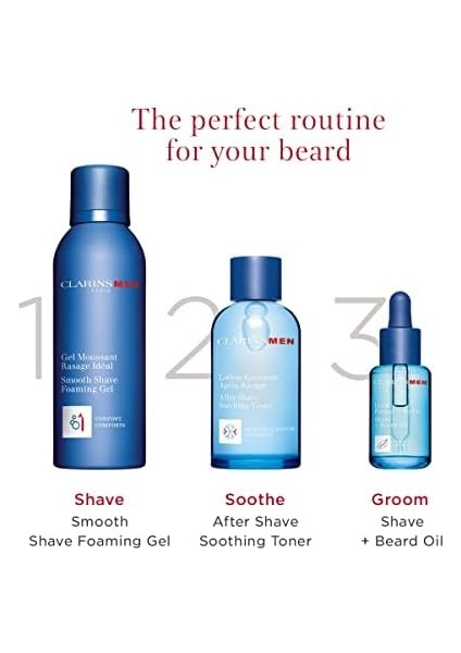 Clarins Men Shave + Beard Oil 30 ml Tıraş ve Sakal Yağı