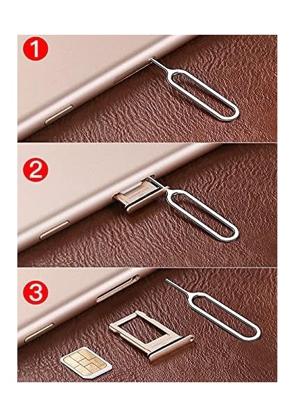 3'ü 1 Arada Sım Adaptörü 4'ü 1 Arada Nano Mikro Üzerinde; Standart Sım Kartı ve Micro To Sım Kartı + Sım Kartları Için Sökücü modelleri