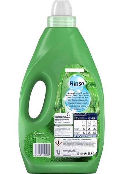 Sıvı Aloe Vera Renkliler 3 L modelleri