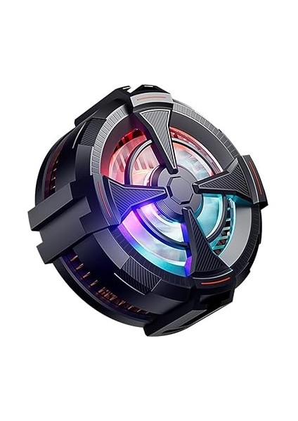 Cep Telefonu Soğutucu Fan Rgb Radyatör Soğutucu, Oyun Için Soğutma Fanı, Kablolu, IPhone 12,13 ve 14 Serisi ile Uyumlu Magsafe, Akıllı Telefon/tablet Için