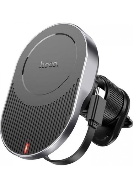 Hoco HW12 Kablosuz Şarjlı Araç Içi Havalandırma Manyetik Telefon Tutucu, Sıyah