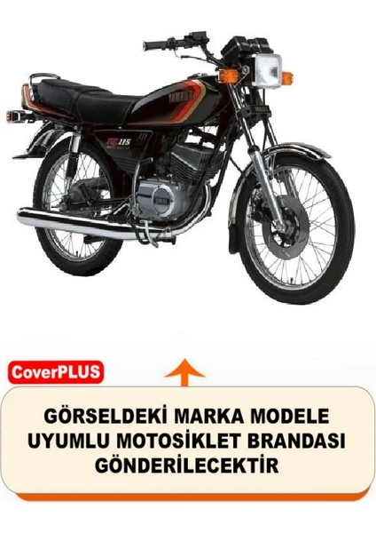 Yamaha Rx 115 Branda (Arka Çanta Uyumlu) Motosiket Brandası (Siyah Renk) Motor Örtüsü Çadır Su Geçirmez Motosiklet Kılıfı Motor Brandası fiyatları
